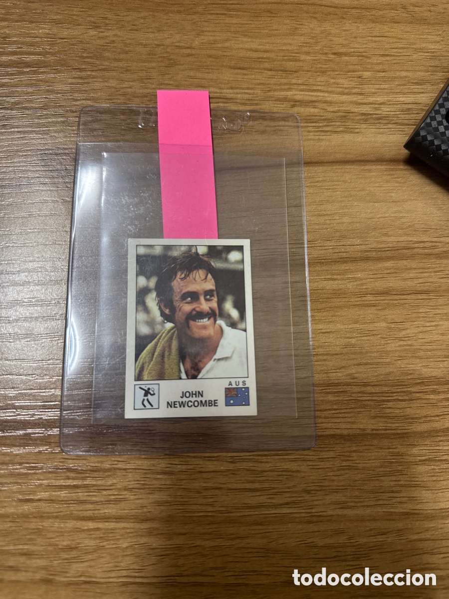 Coleccionismo deportivo: 1974 JOHN NEWCOMBE TENNIS N&ordm; 210 PANINI SPORT VEDETTES