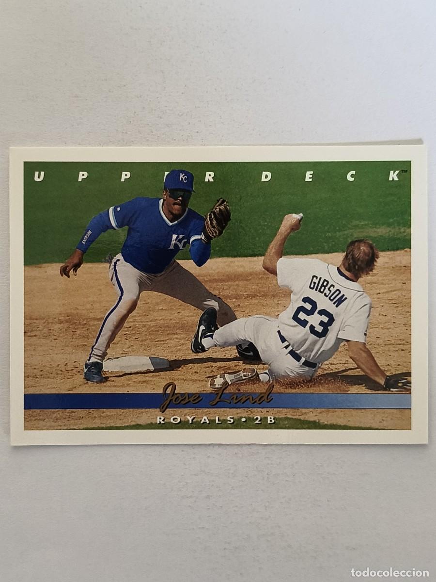 Coleccionismo deportivo: #513 JOSE LIND (KANSAS CITY ROYALS) BEISBOL MLB 1993 UPPER DECK