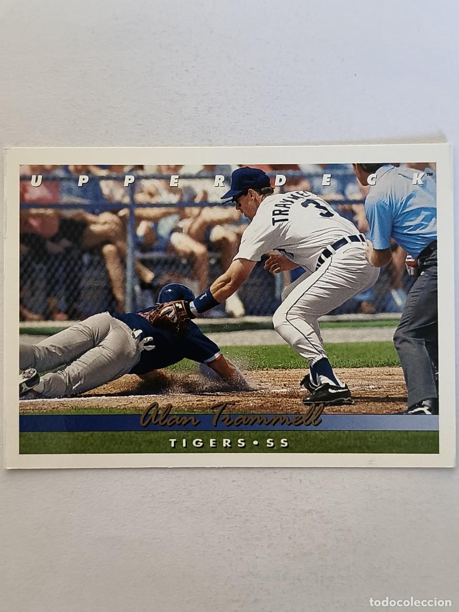 Coleccionismo deportivo: #532 ALAN TRAMMELL (DETROIT TIGERS) BEISBOL MLB 1993 UPPER DECK