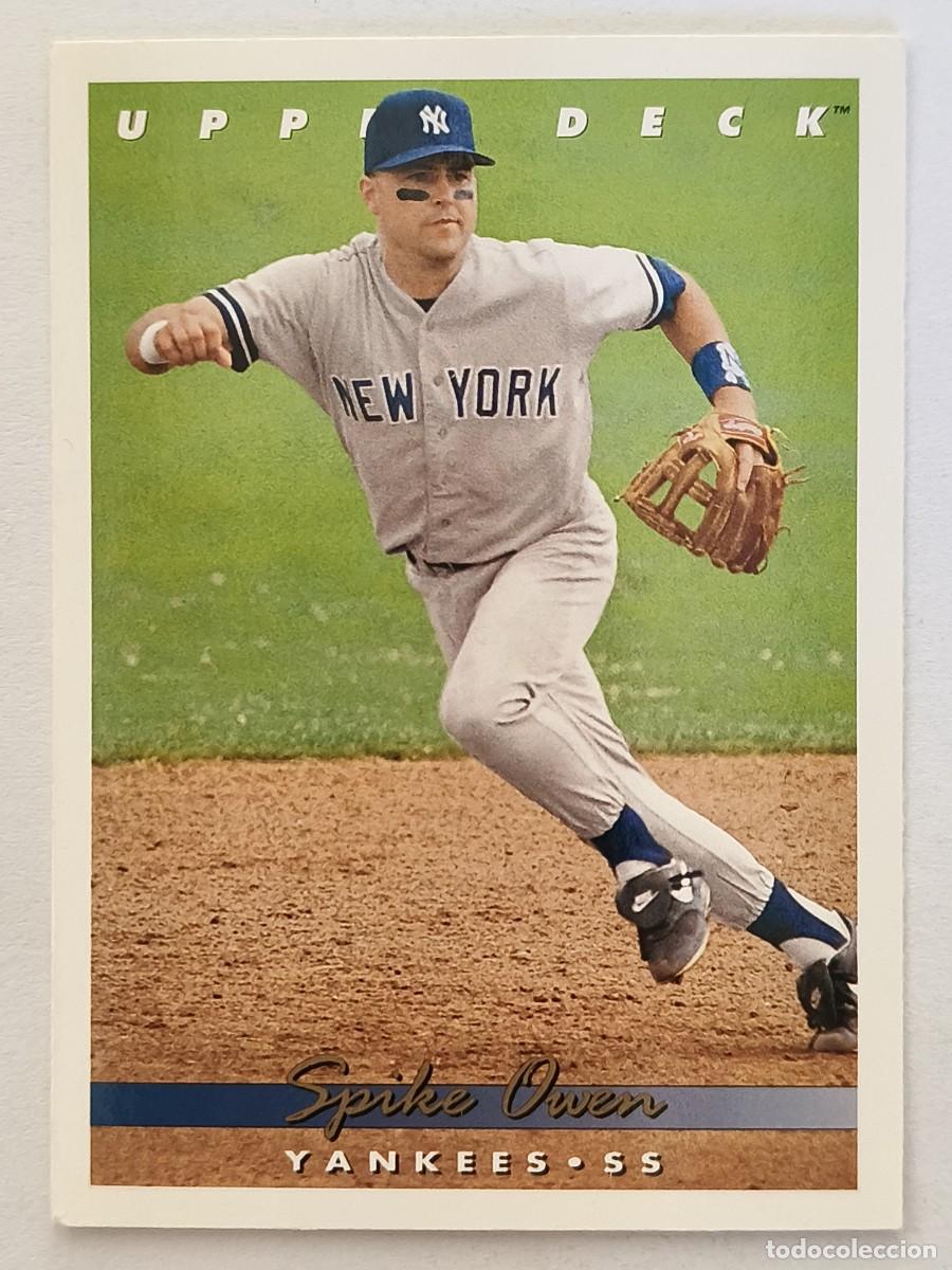 Coleccionismo deportivo: #548 SPIKE OWEN (NEW YORK YANKEES) BEISBOL MLB 1993 UPPER DECK