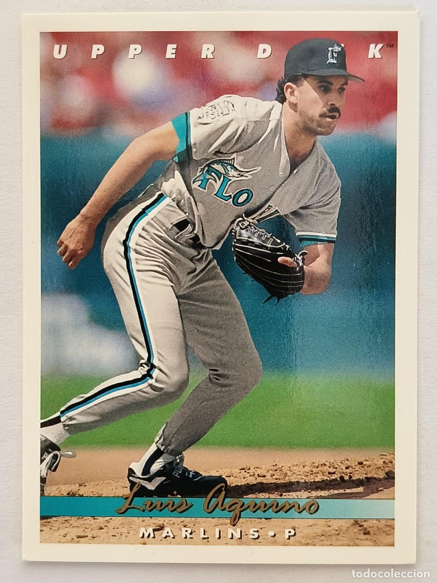 Coleccionismo deportivo: #711 LUIS AQUINO (FLORIDA MARLINS) BEISBOL MLB 1993 UPPER DECK