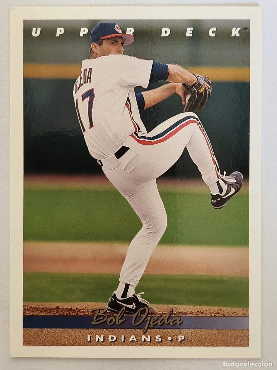 Coleccionismo deportivo: #808 BOB OJEDA (CLEVELAND INDIANS) BEISBOL MLB 1993 UPPER DECK