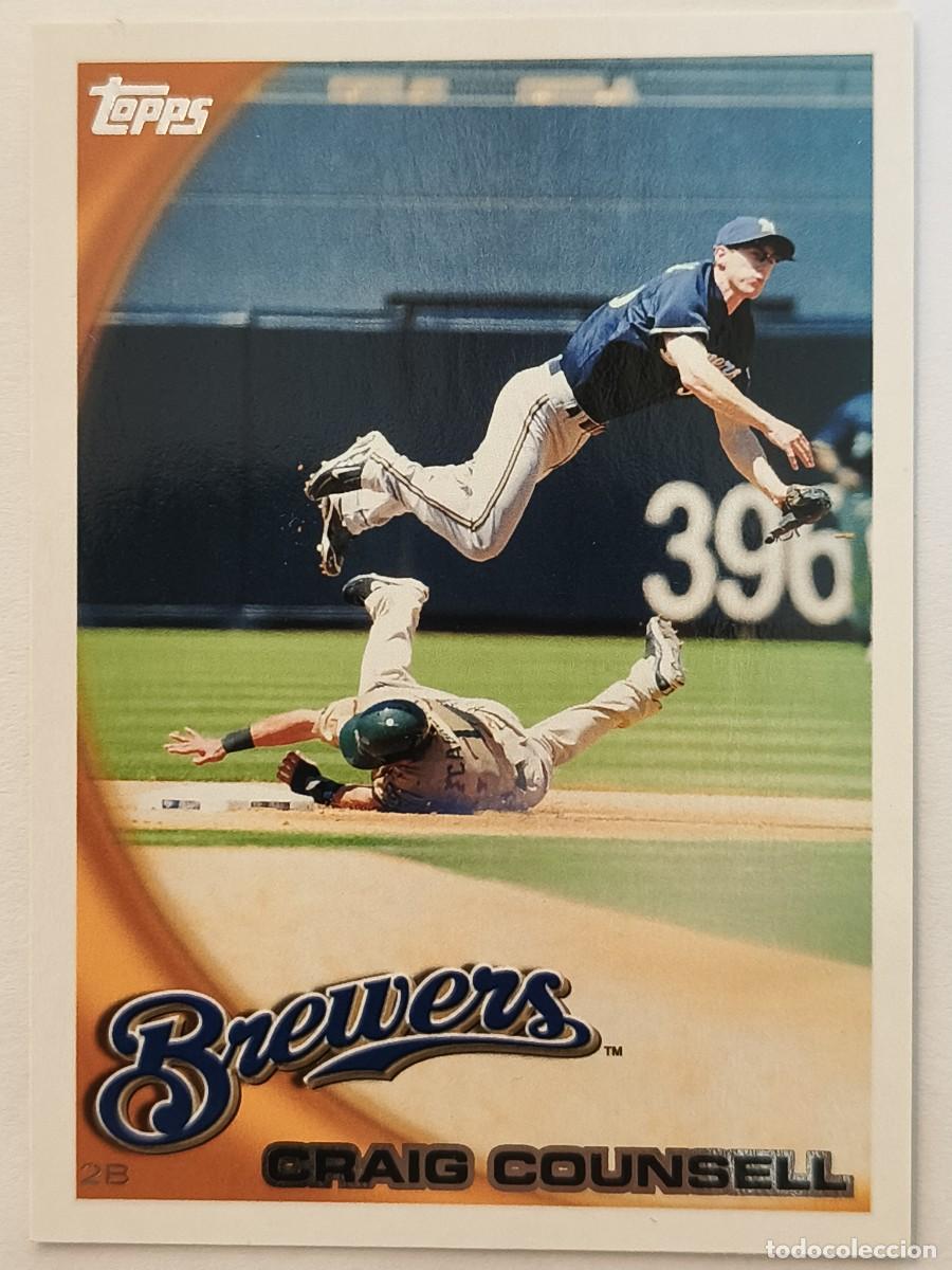 Collezionismo sportivo: #53 CRAIG COUNSELL (MILWAUKEE BREWERS) BEISBOL MLB 2010 TOPPS