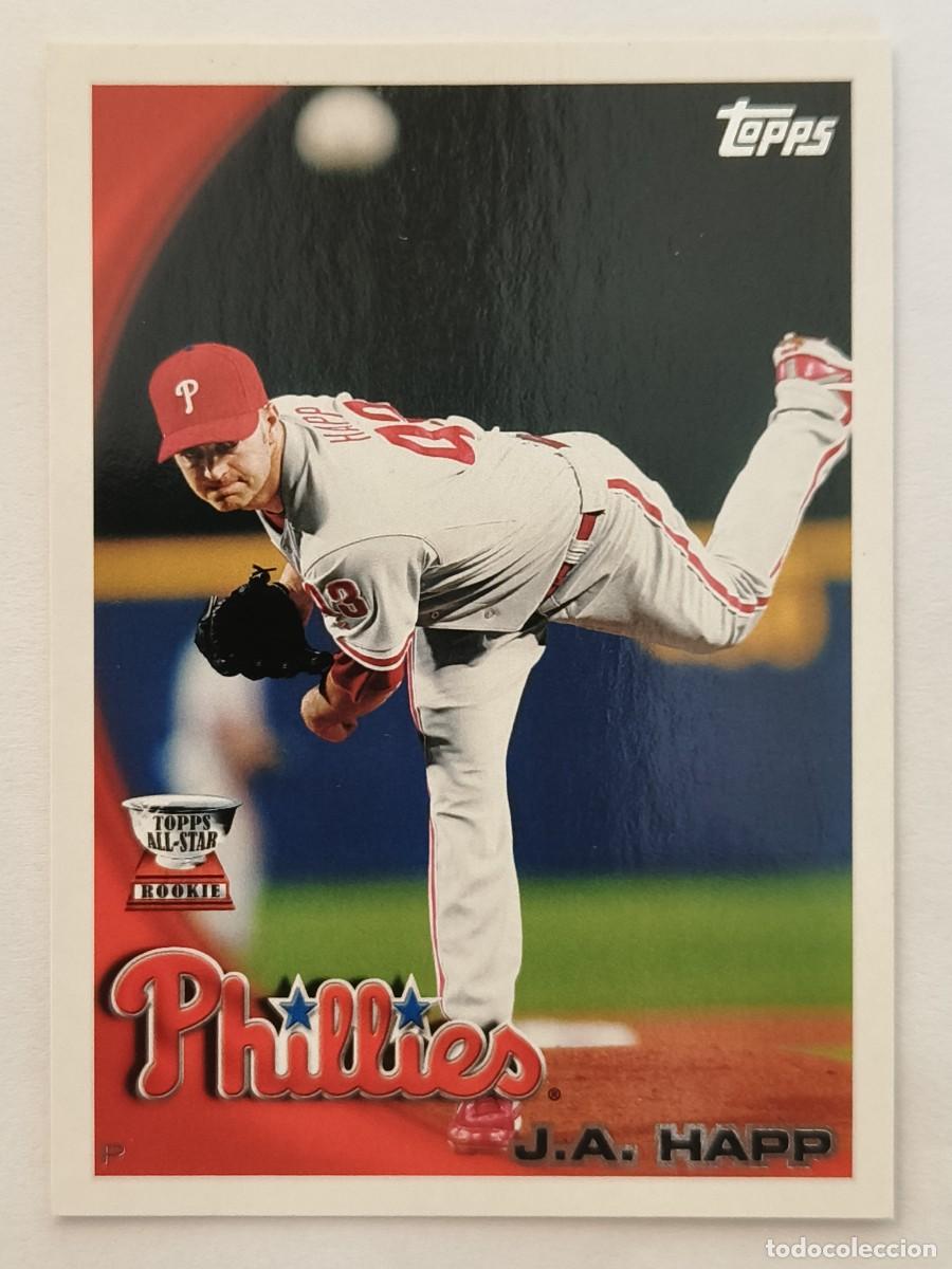 Sammelleidenschaft Sport: #89 J.A. HAPP (PHILADELPHIA PHILLIES) BEISBOL MLB 2010 TOPPS