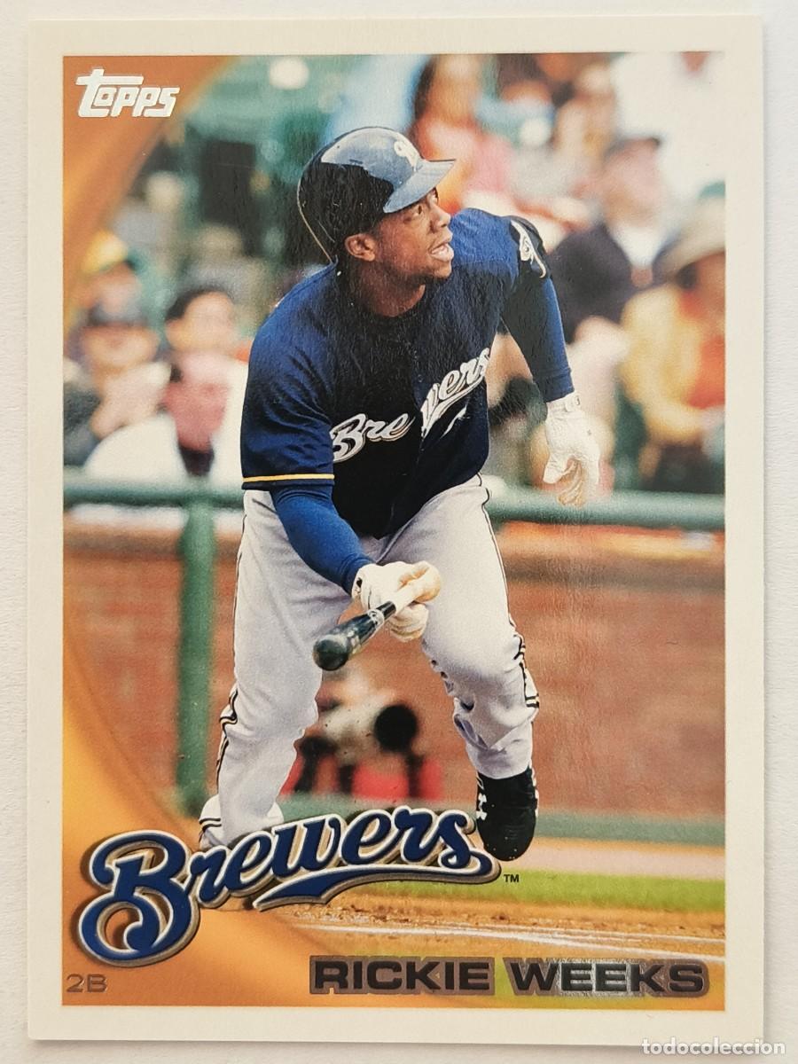 Collezionismo sportivo: #124 RICKIE WEEKS (MILWAUKEE BREWERS) BEISBOL MLB 2010 TOPPS