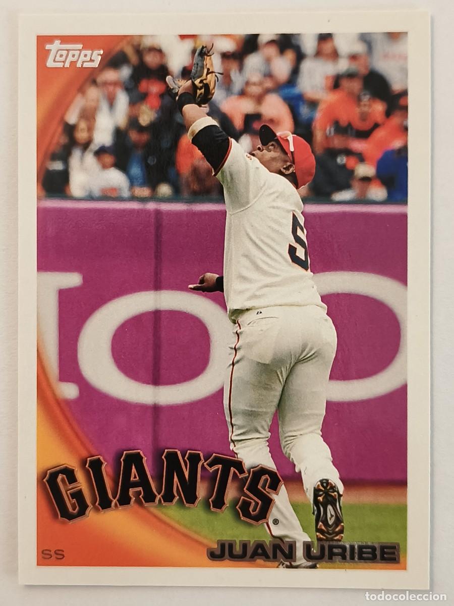 Collezionismo sportivo: #239 JUAN URIBE (SAN FRANCISCO GIANTS) BEISBOL MLB 2010 TOPPS