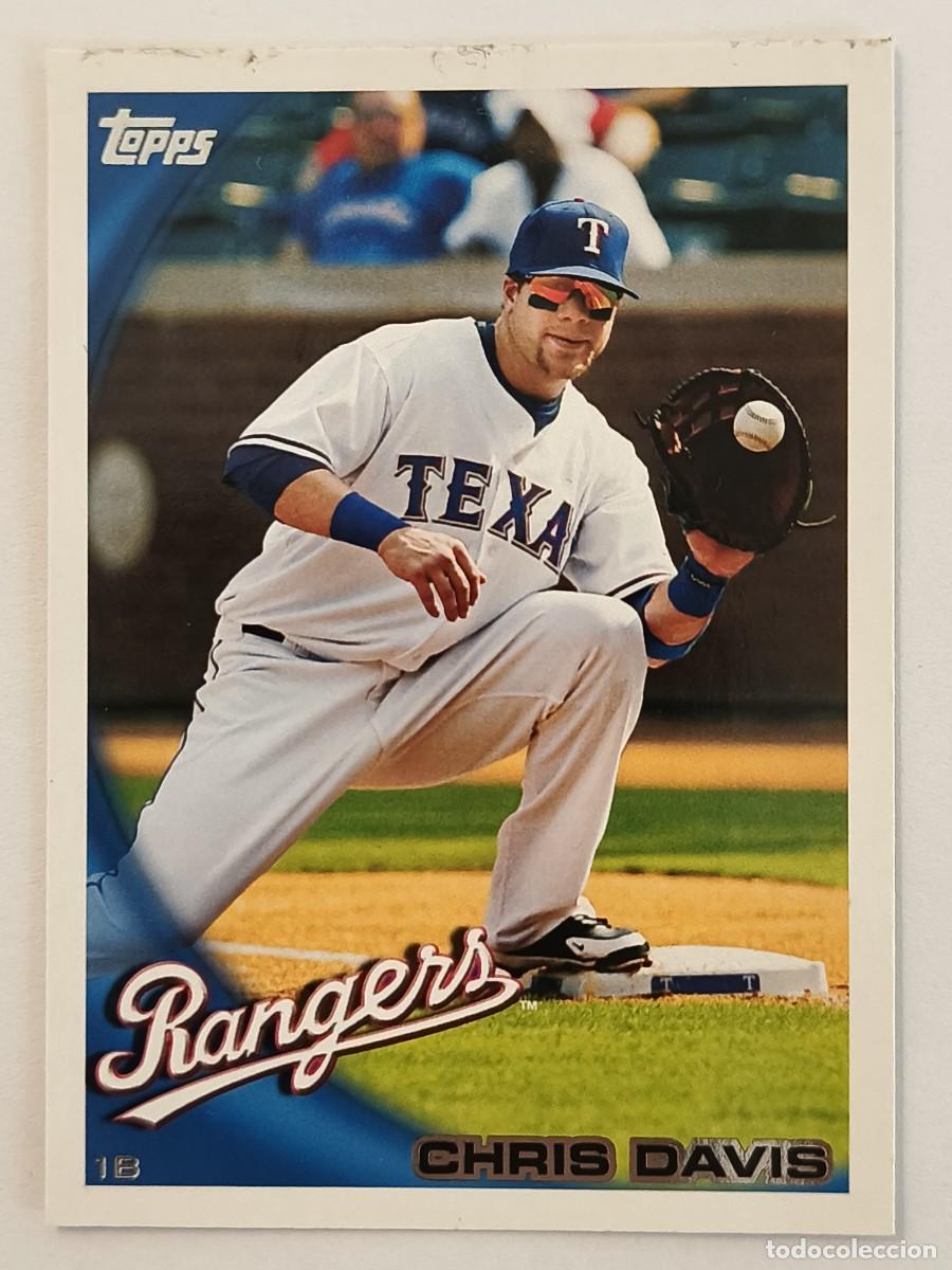 Collezionismo sportivo: #255 CHRIS DAVIS (TEXAS RANGERS) BEISBOL MLB 2010 TOPPS