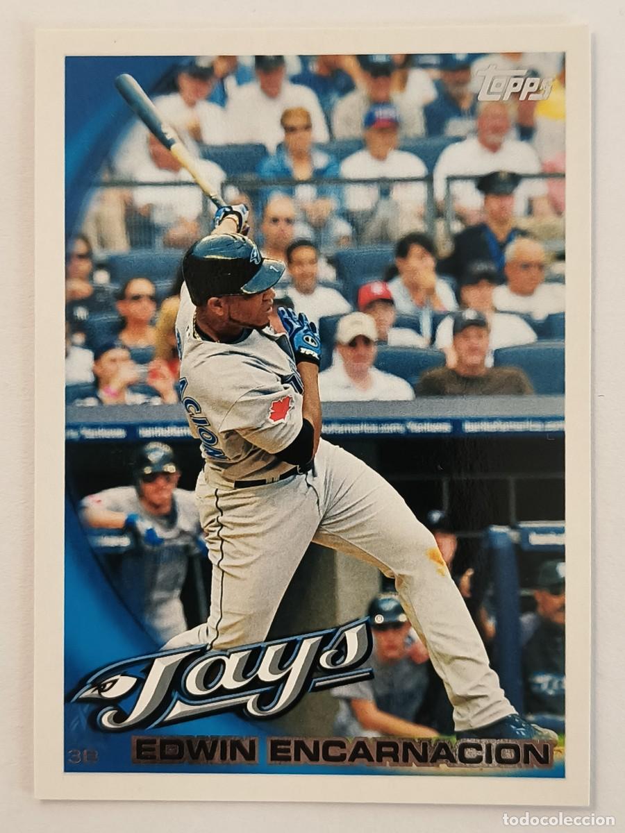 Colecionismo desportivo: #258 EDWIN ENCARNACION (TORONTO BLUE JAYS) BEISBOL MLB 2010 TOPPS