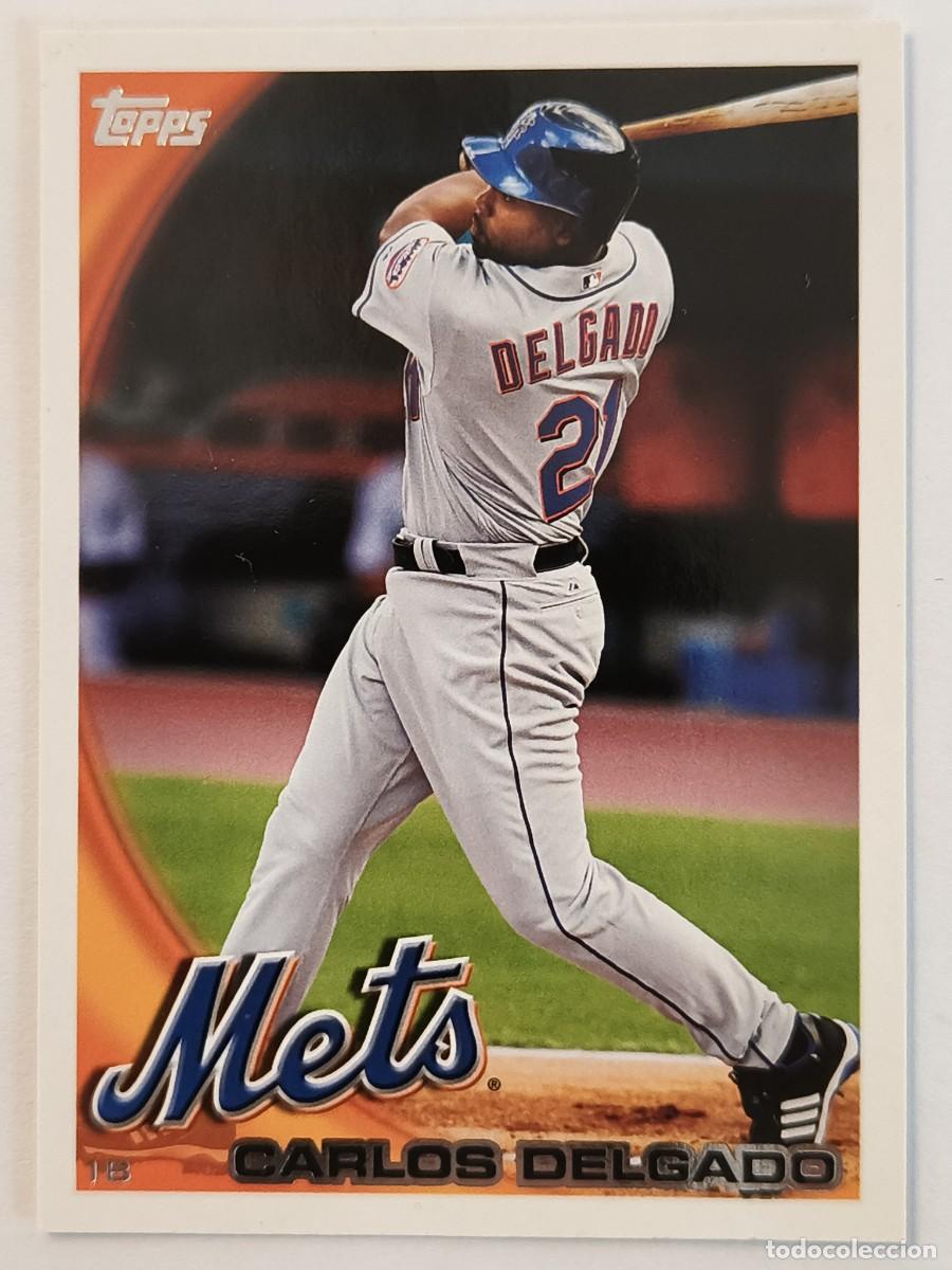 Sports collectibles: #278 CARLOS DELGADO (NEW YORK METS) BEISBOL MLB 2010 TOPPS