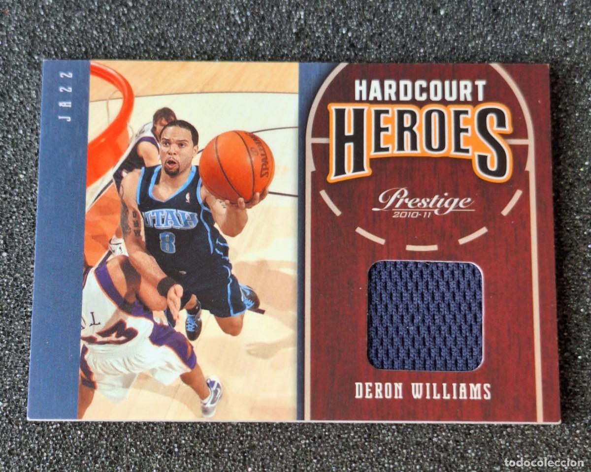 Sports collectibles: Deron Williams Utah Jazz Panini Prestige 2010-11 Hardcourt Heroes 192/249 Patch