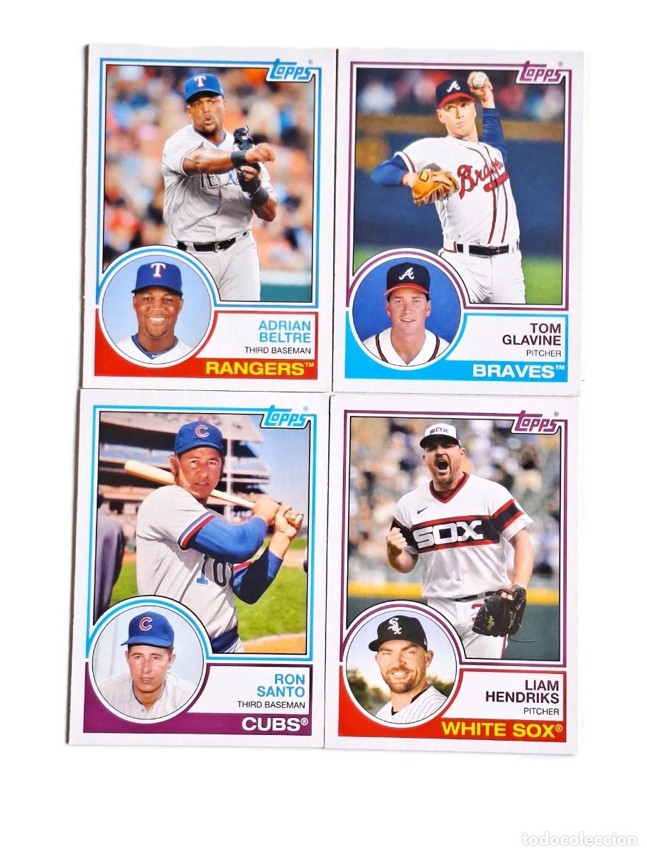 Collezionismo sportivo: LOTE DE 4 CROMOS DE BEISBOL MBL 2024, TOPPS HERITAGE