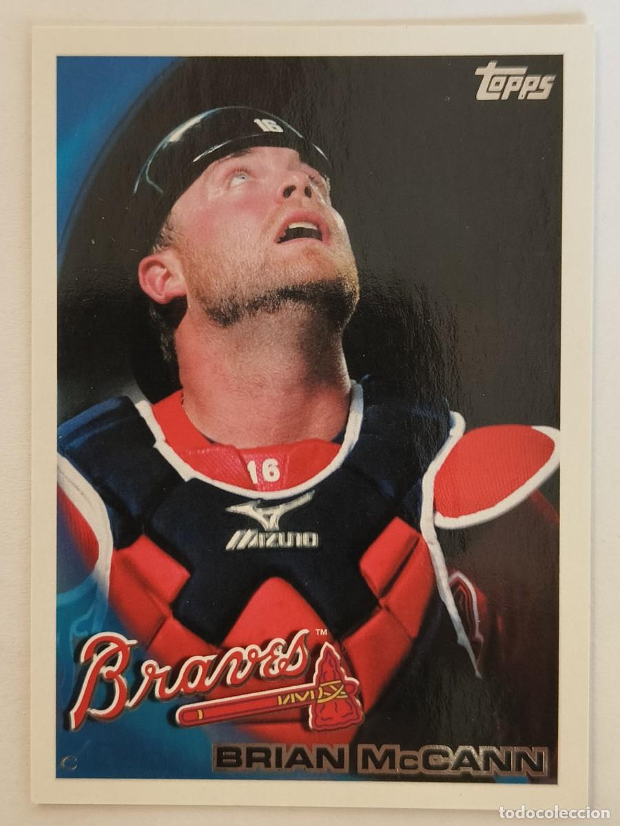 Sammelleidenschaft Sport: #320 BRIAN MCCANN (ATLANTA BRAVES) BEISBOL MLB 2010 TOPPS