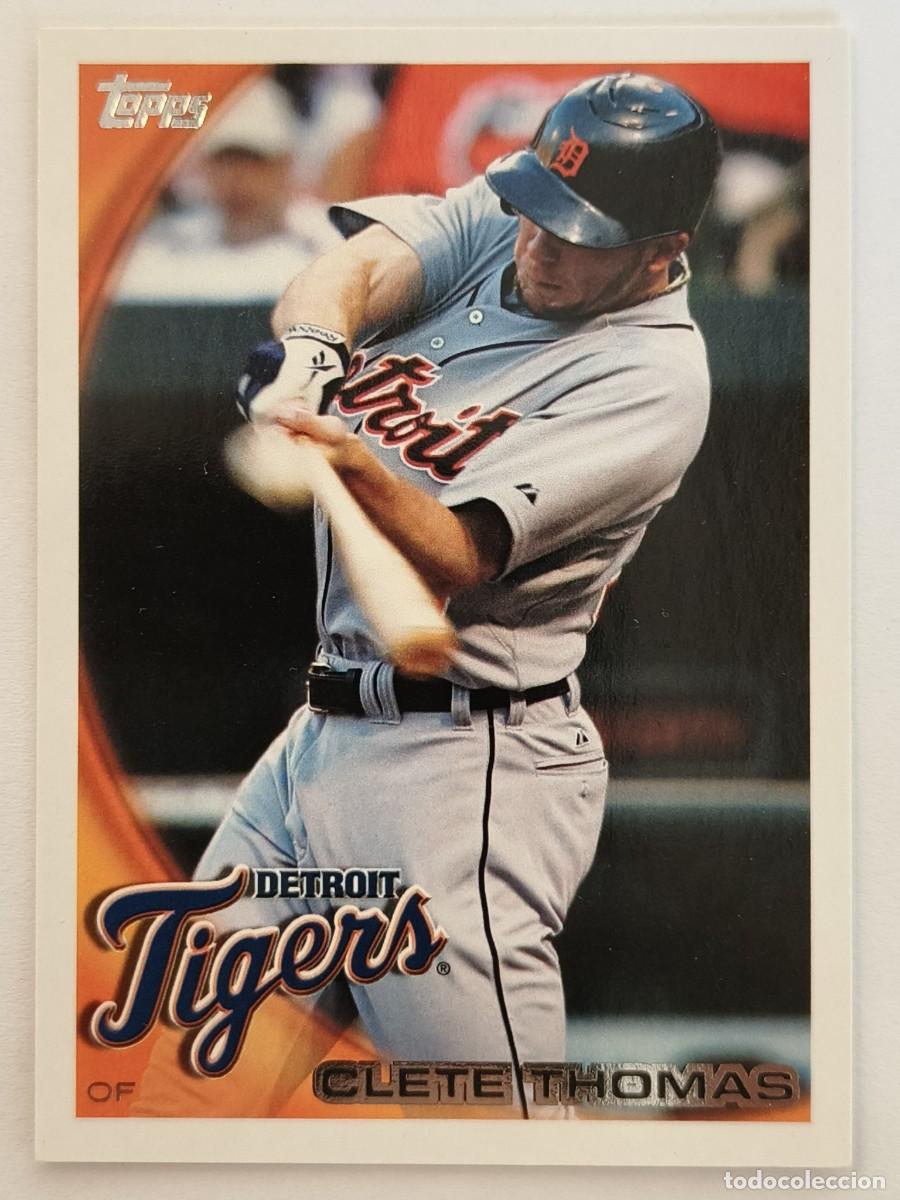 Collectionnisme sportif: #441 CLETE THOMAS (DETROIT TIGERS) BEISBOL MLB 2010 TOPPS