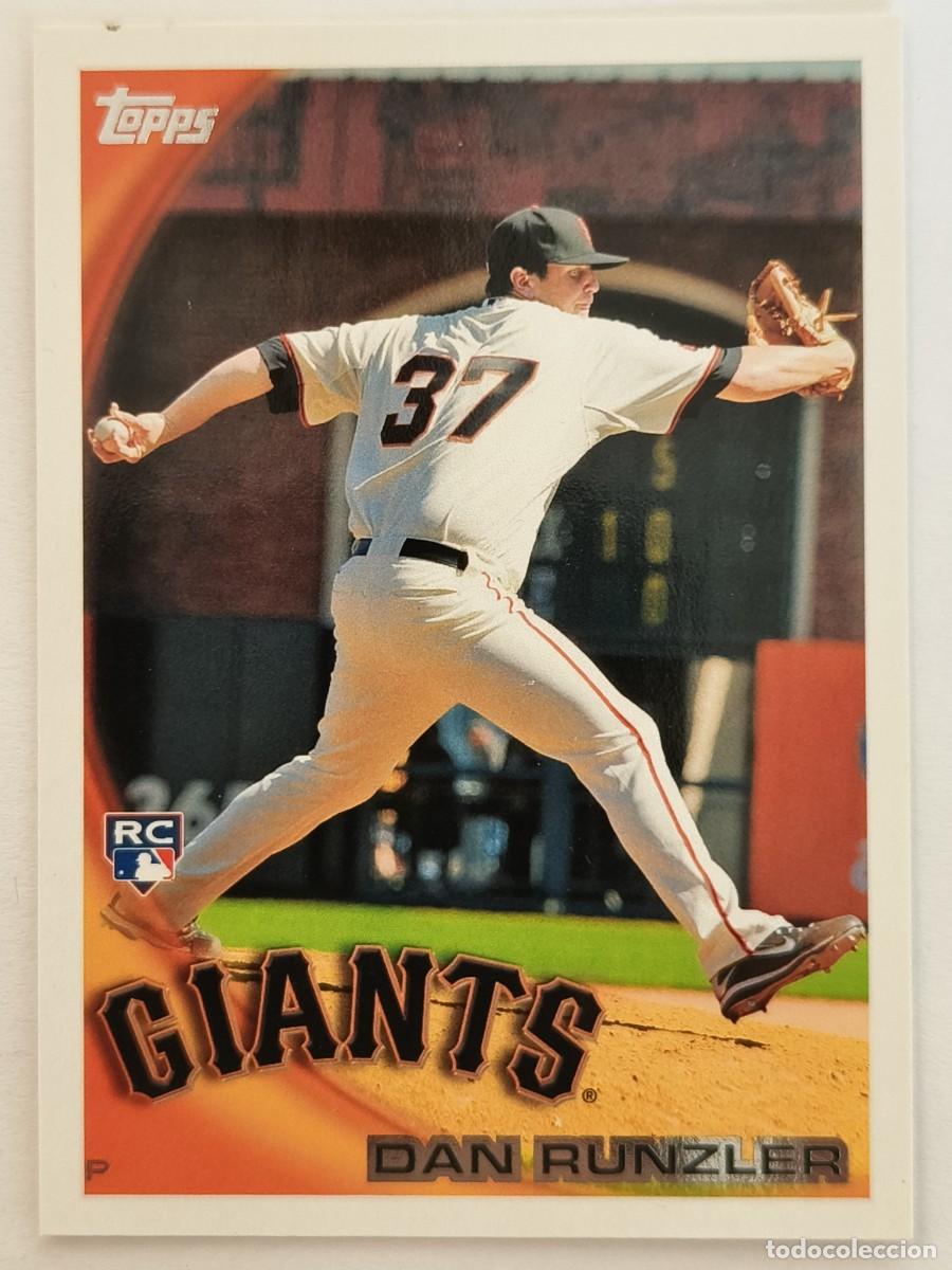 Collectionnisme sportif: #442 DAN RUNZLER (SAN FRANCISCO GIANTS) BEISBOL MLB 2010 TOPPS