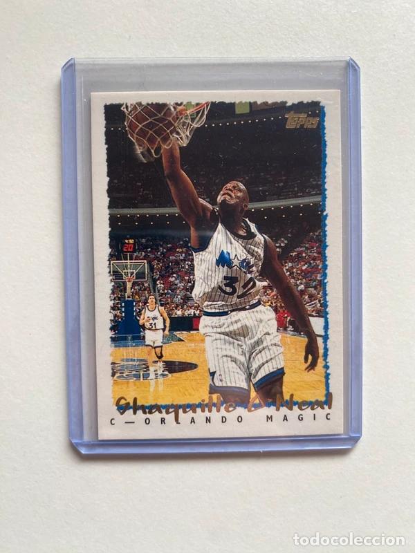 Collectionnisme sportif: Shhaquille O'neal Topps 1994-95 Orlando Magic Vintage NBA