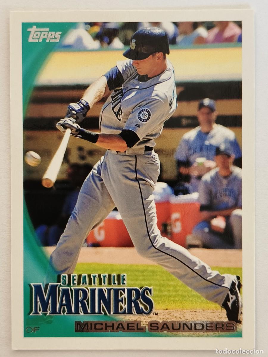 Collectionnisme sportif: #451 MICHAEL SAUNDERS (SEATTLE MARINERS) BEISBOL MLB 2010 TOPPS