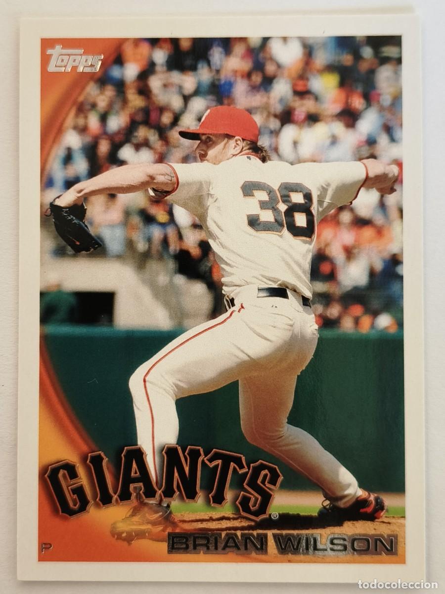 Sports collectibles: #492 BRIAN WILSON (SAN FRANCISCO GIANTS) BEISBOL MLB 2010 TOPPS