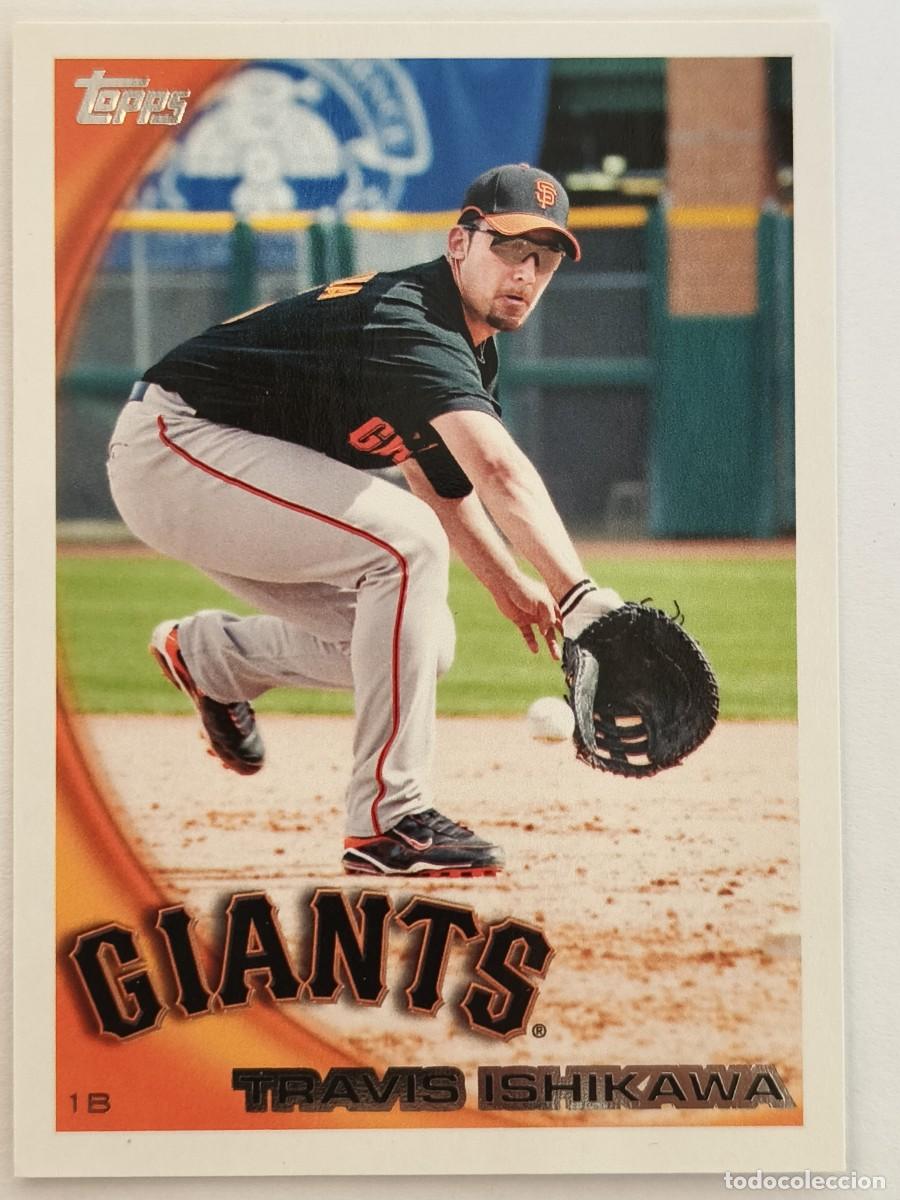 Collectionnisme sportif: #493 TRAVIS ISHIKAWA (SAN FRANCISCO GIANTS) BEISBOL MLB 2010 TOPPS