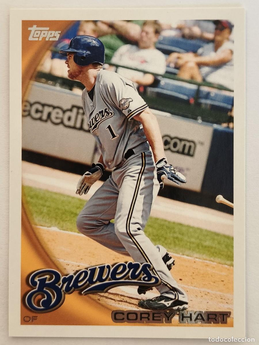 Collectionnisme sportif: #518 COREY HART (MILWAUKEE BREWERS) BEISBOL MLB 2010 TOPPS