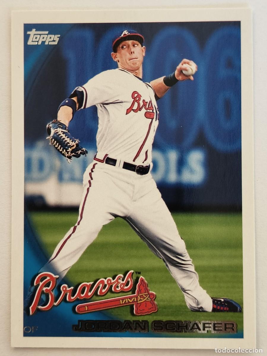 Collectionnisme sportif: #522 JORDAN SCHAFER (ATLANTA BRAVES) BEISBOL MLB 2010 TOPPS