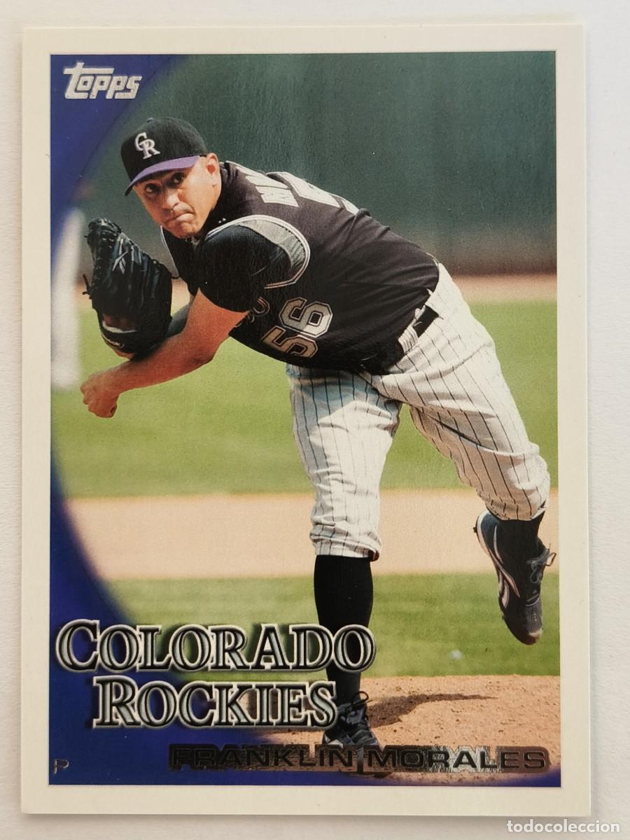 Sammelleidenschaft Sport: #565 FRANKLIN MORALES (COLORADO ROCKIES) BEISBOL MLB 2010 TOPPS
