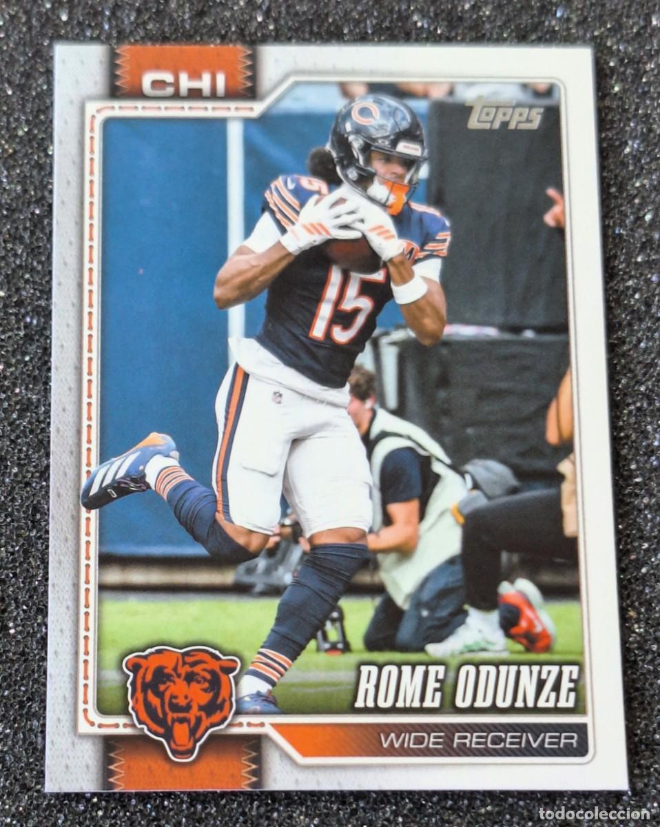 Sammelleidenschaft Sport: Rome Odunze Chicago Bears Topps Football 2026 NFL #32