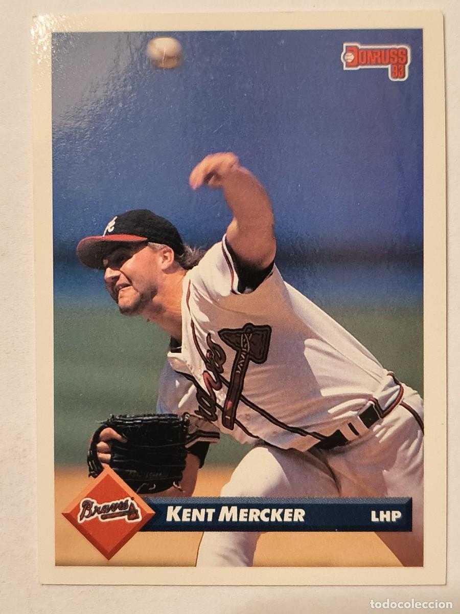 Colecionismo desportivo: #2 KENT MERCKER (ATLANTA BRAVES) BEISBOL MLB 1993 DONRUSS