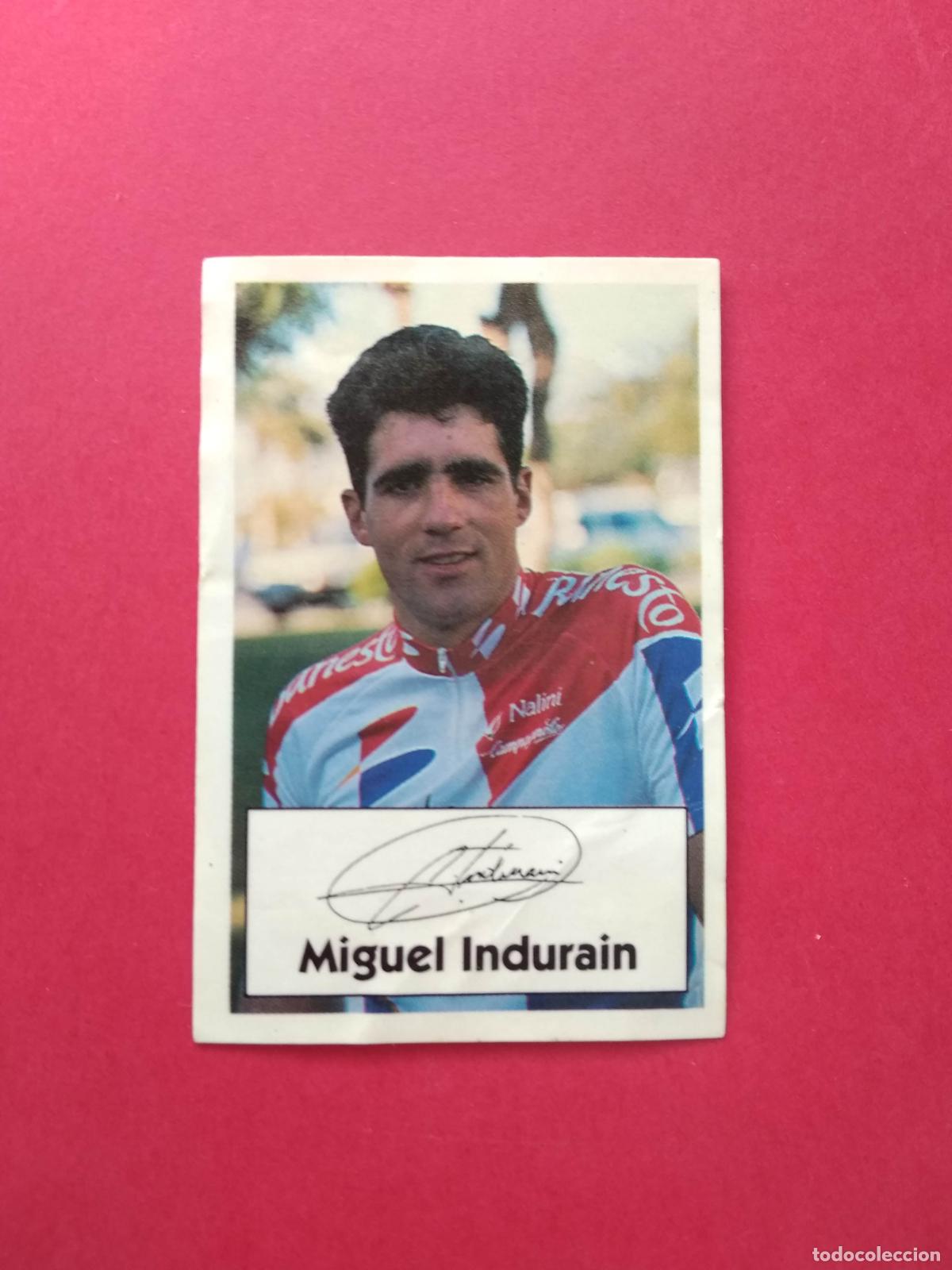 Collectionnisme sportif: CICLISMO LA VUELTA CICLISTA DE BIMBO 1994 CROMO NUNCA PEGADO BANESTO N&ordm; 31 MIGUEL INDURAIN