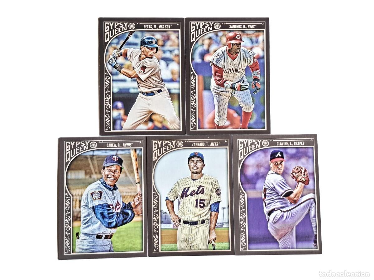 Sports collectibles: LOTE DE 5 CROMOS BEISBOL MLB - TOPPS GYPSY