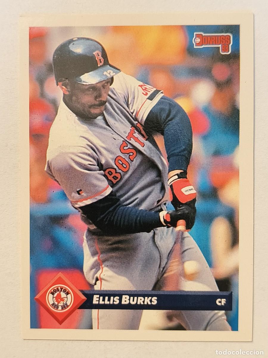 Collectionnisme sportif: #33 ELLIS BURKS (BOSTON RED SOX) BEISBOL MLB 1993 DONRUSS