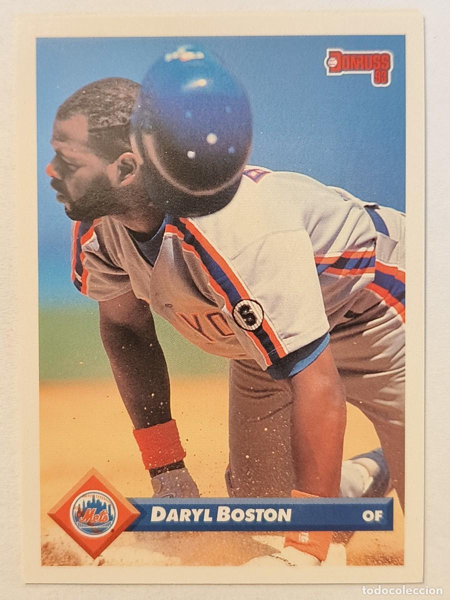Collectionnisme sportif: #38 DARYL BOSTON (NEW YORK METS) BEISBOL MLB 1993 DONRUSS
