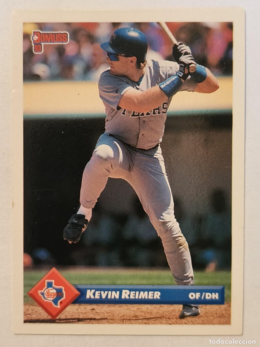 Collectionnisme sportif: #55 KEVIN REIMER (TEXAS RANGERS) BEISBOL MLB 1993 DONRUSS