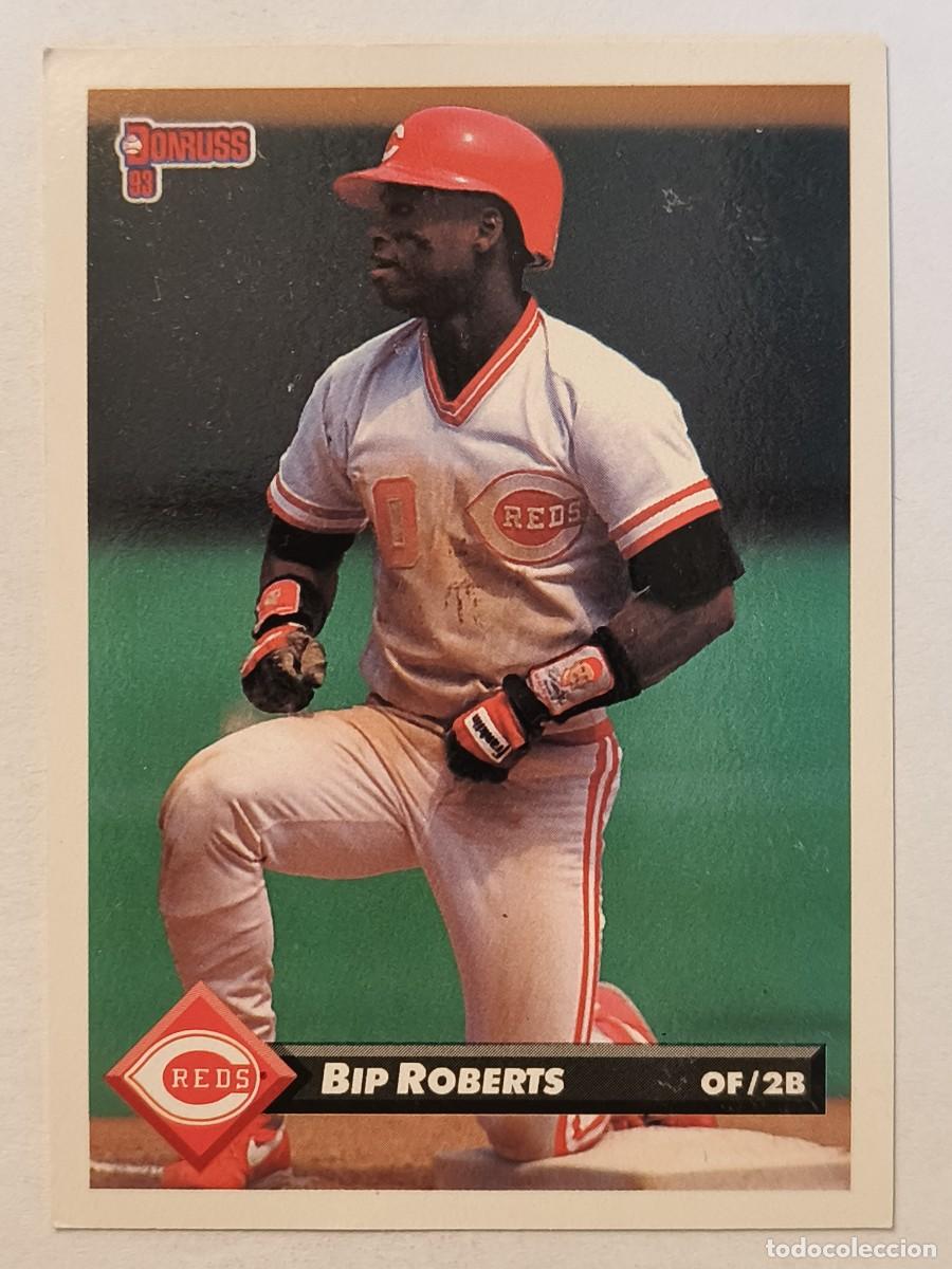 Collectionnisme sportif: #106 BIP ROBERTS (CINCINNATI REDS) BEISBOL MLB 1993 DONRUSS