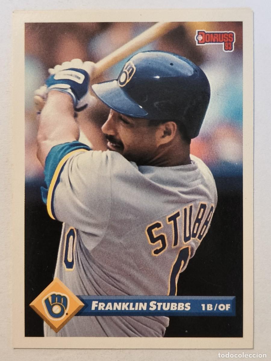 Sports collectibles: #177 FRANKLIN STUBBS (MILWAUKEE BREWERS) BEISBOL MLB 1993 DONRUSS