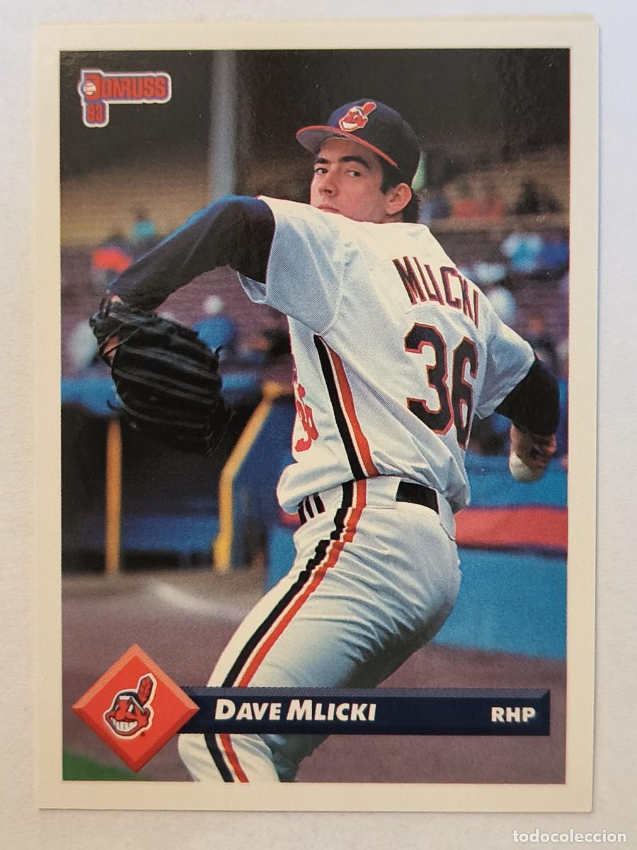 Sports collectibles: #273 DAVE MLICKI (CLEVELAND INDIANS) BEISBOL MLB 1993 DONRUSS