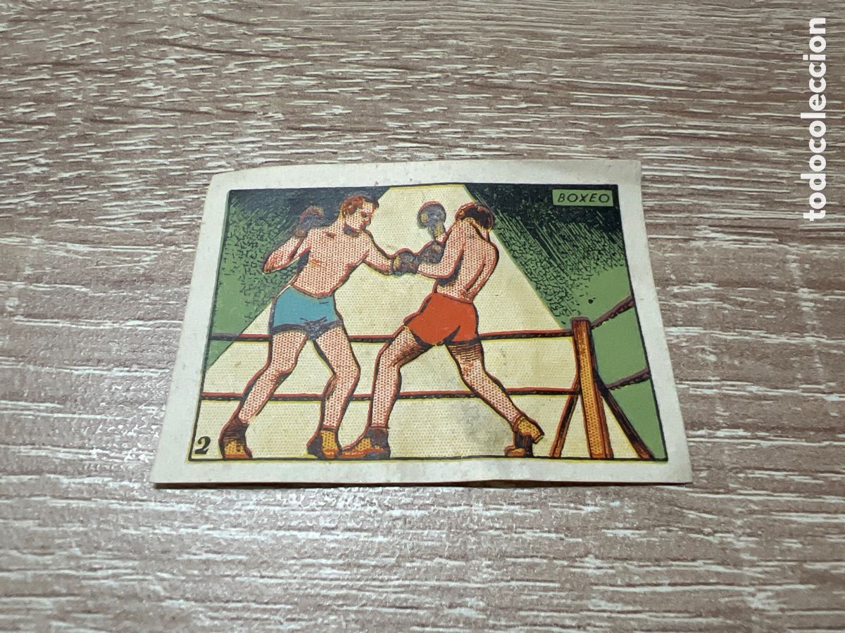 Colecionismo desportivo: 1939 BOXEO N&ordm; 2 BRUGUERA CROMOS CULTURA