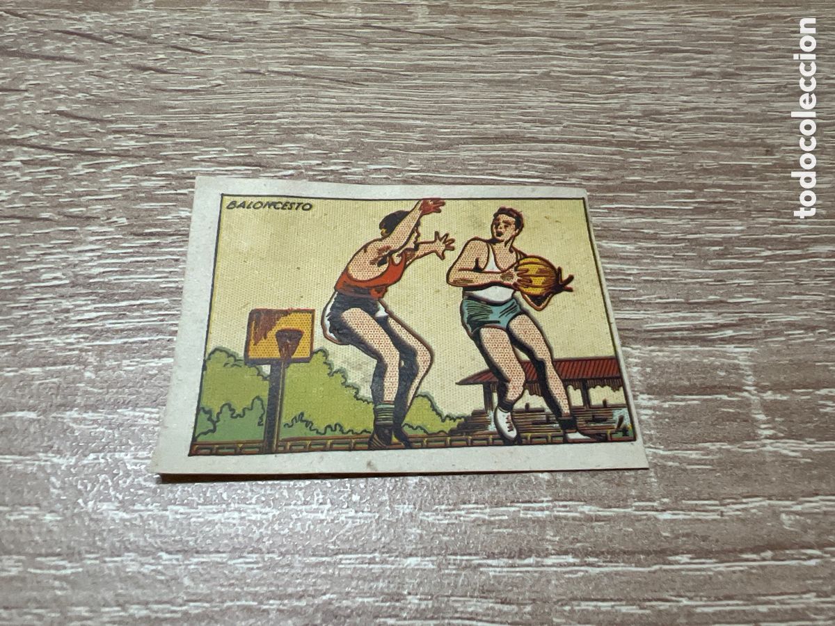 Collectionnisme sportif: 1939 BALONCESTO N&ordm; 4 BRUGUERA CROMOS CULTURA