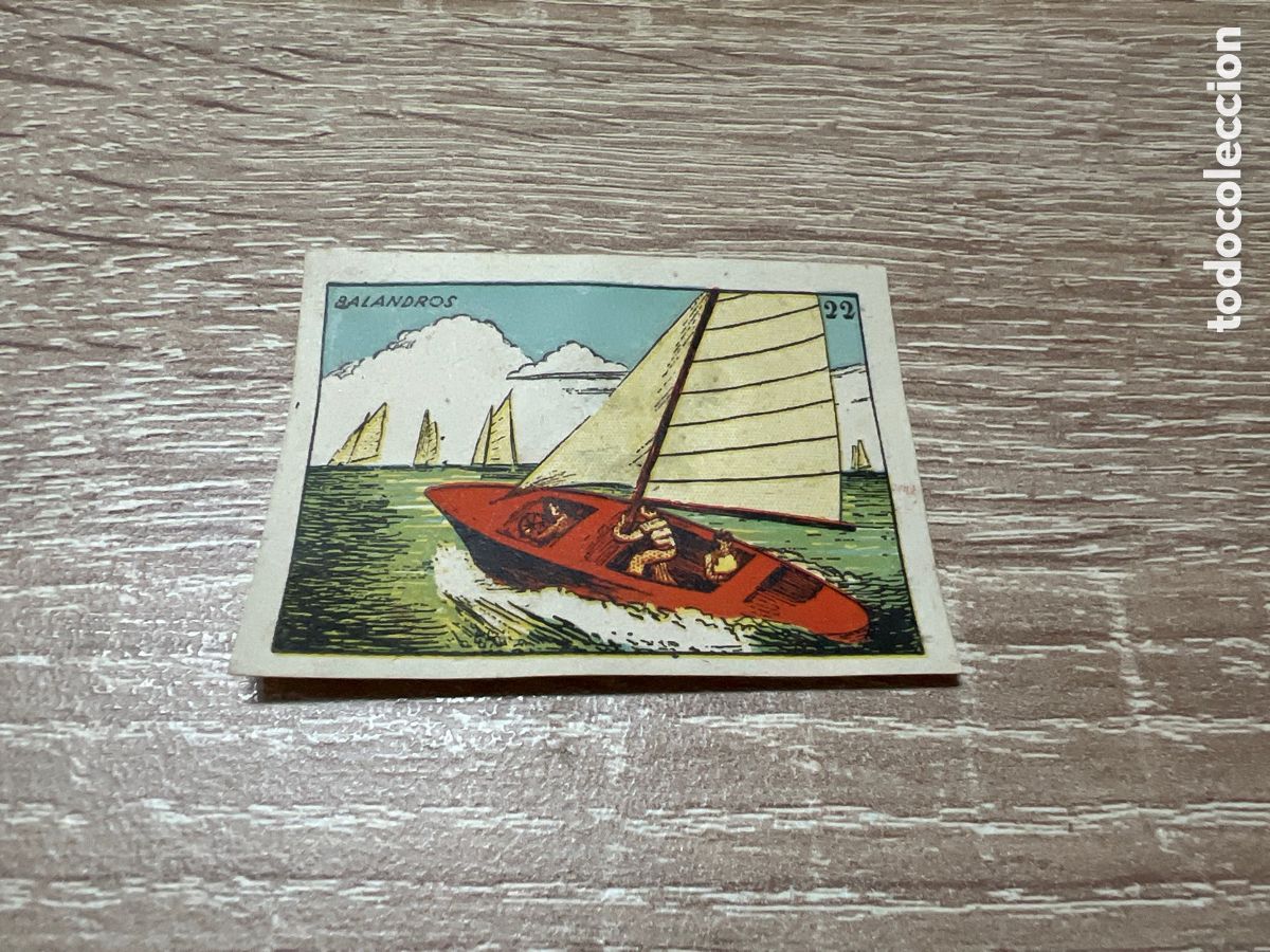 Collectionnisme sportif: 1939 BALANDROS N&ordm; 22 BRUGUERA CROMOS CULTURA