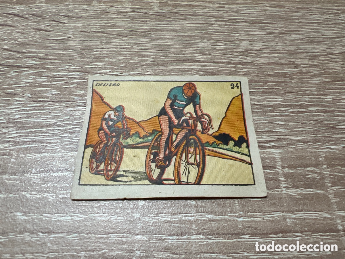 Collezionismo sportivo: 1939 CICLISMO N&ordm; 24 BRUGUERA CROMOS CULTURA
