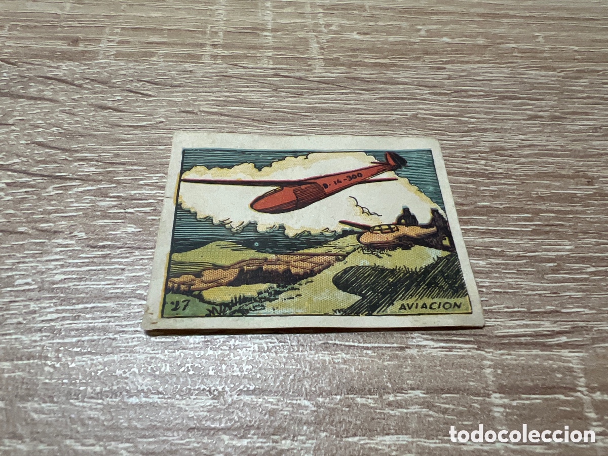 Collezionismo sportivo: 1939 AVIACION N&ordm; 27 BRUGUERA CROMOS CULTURA