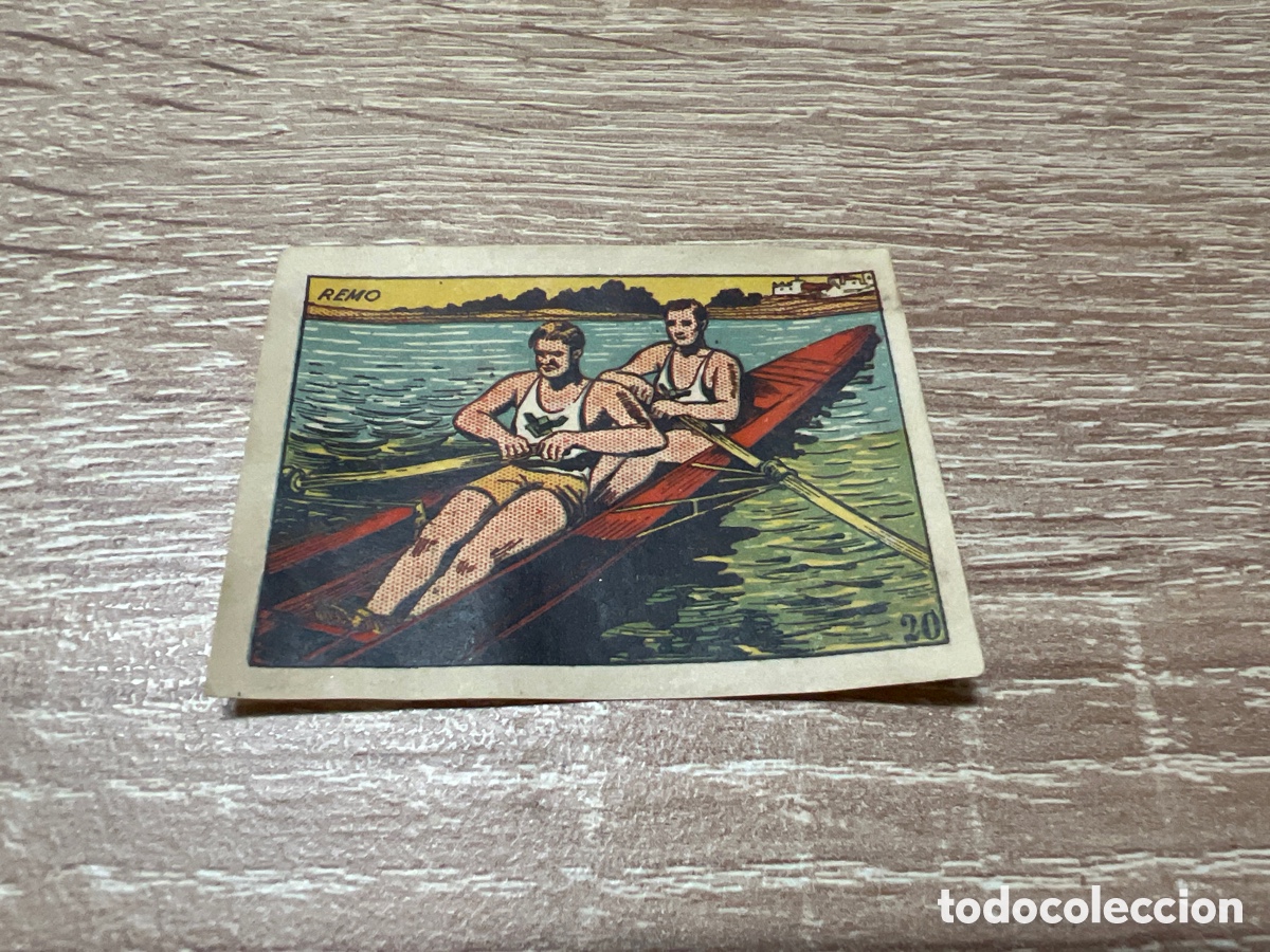 Collezionismo sportivo: 1939 REMO N&ordm; 20 BRUGUERA CROMOS CULTURA