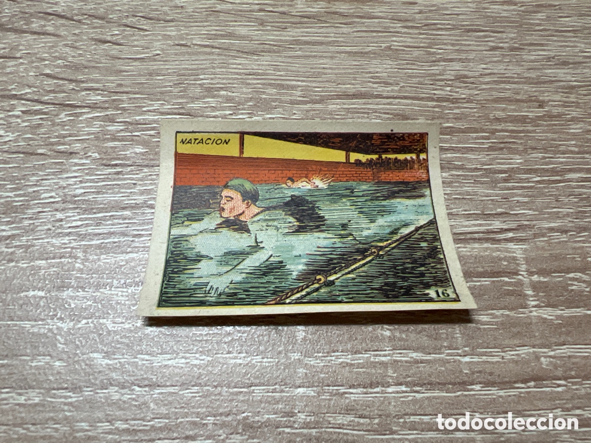 Collezionismo sportivo: 1939 NATACION N&ordm; 16 BRUGUERA CROMOS CULTURA