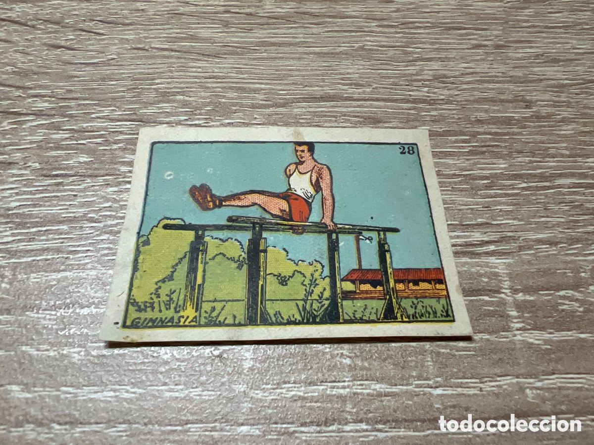 Colecionismo desportivo: 1939 GIMNASIA N&ordm; 28 BRUGUERA CROMOS CULTURA