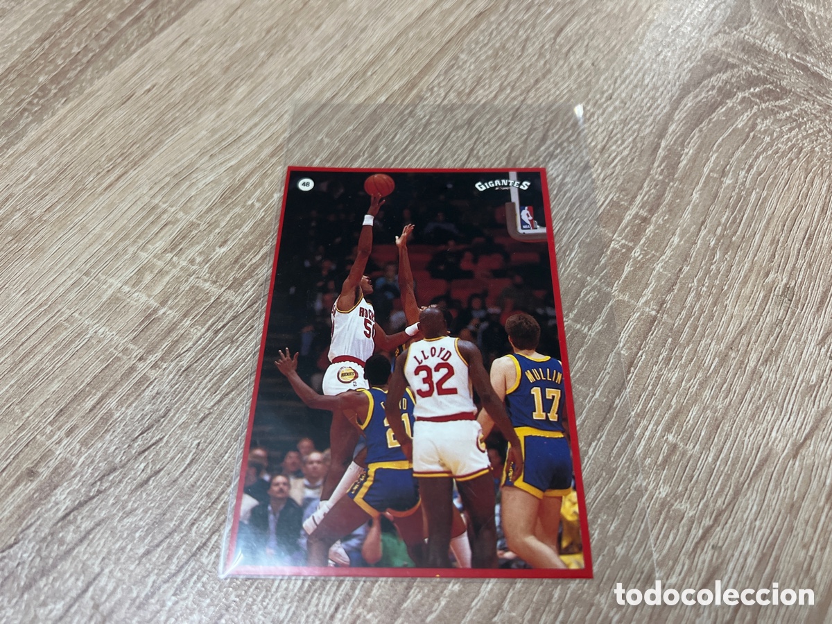 Colecionismo desportivo: 1987 RALPH SAMPSON N&ordm; 48 GIGANTES BASKET SIN PEGAR