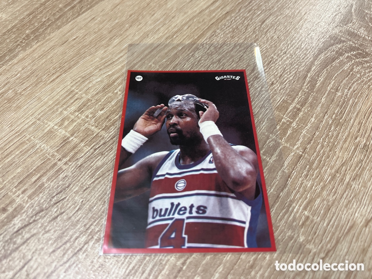 Coleccionismo deportivo: 1987 MOSES MALONE N&ordm; 107 GIGANTES BASKET SIN PEGAR