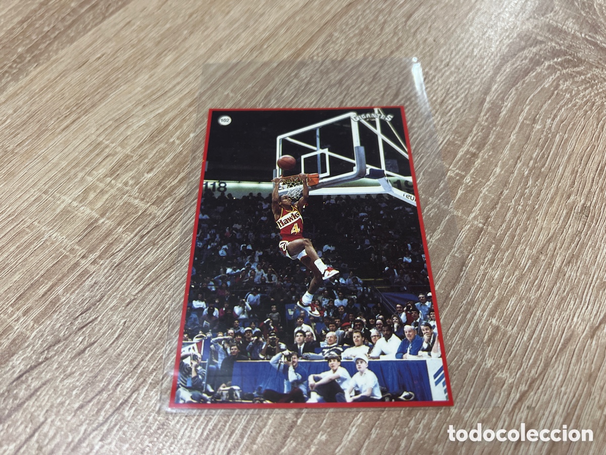 Coleccionismo deportivo: 1987 SPUD WEBB N&ordm; 102 GIGANTES BASKET SIN PEGAR
