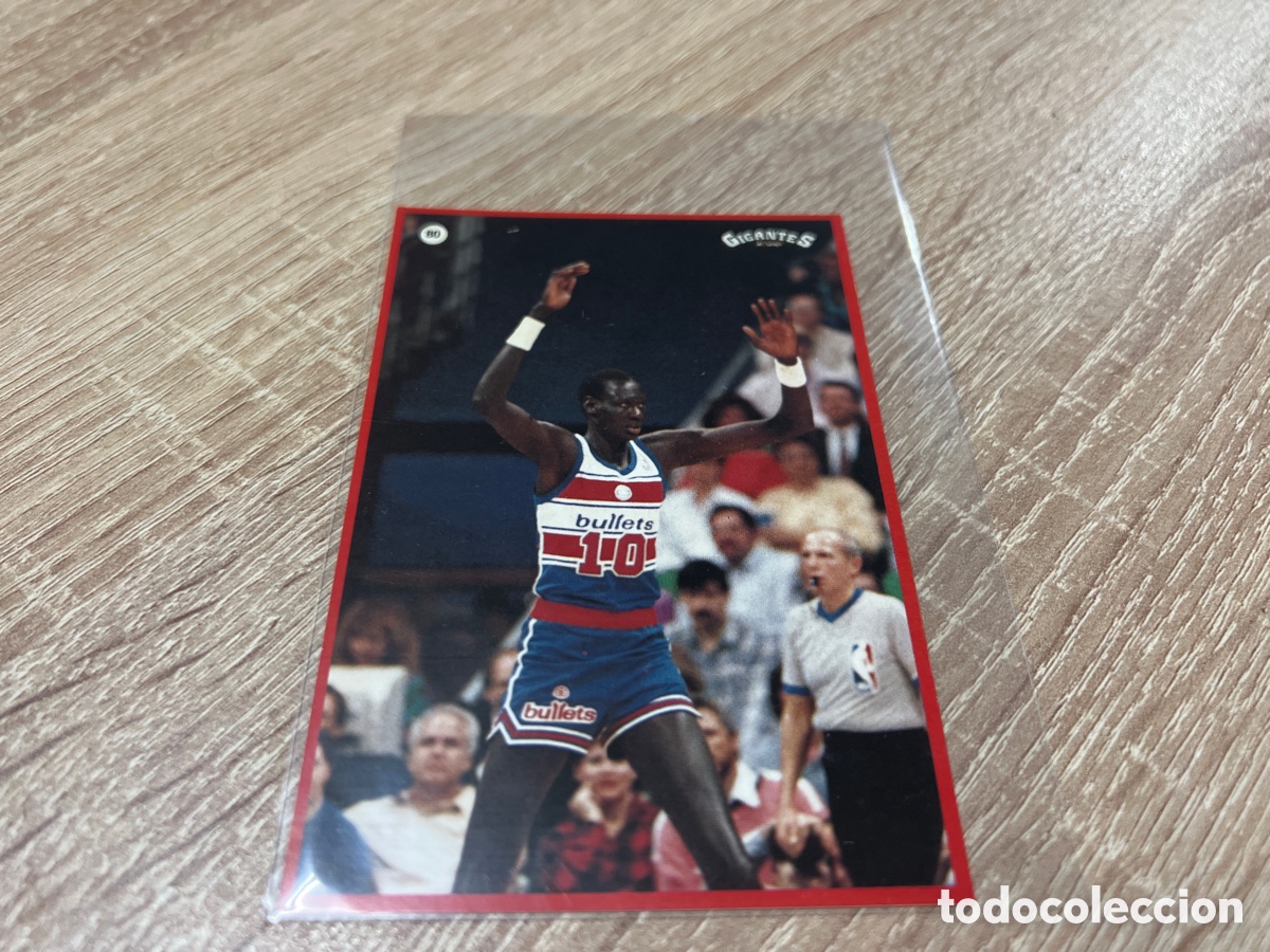 Coleccionismo deportivo: 1987 MANUTE BOL N&ordm; 80 GIGANTES BASKET SIN PEGAR