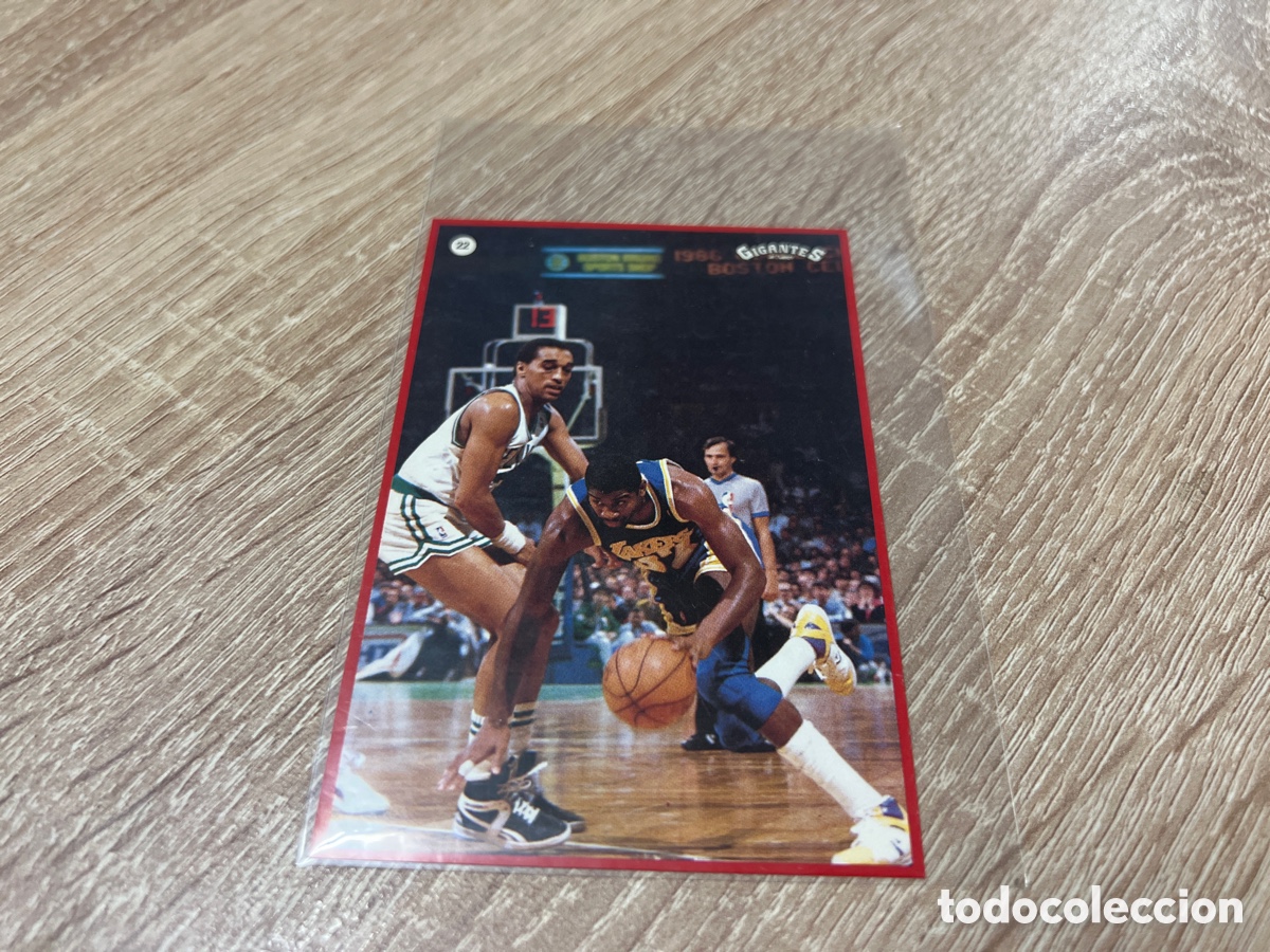 Coleccionismo deportivo: 1987 MAGIC JOHNSON N&ordm; 22 GIGANTES BASKET SIN PEGAR
