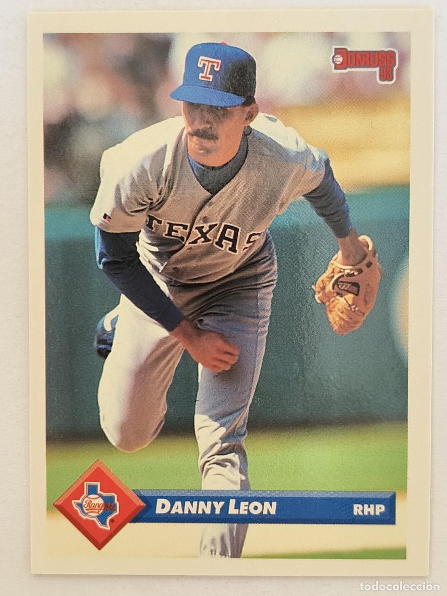Coleccionismo deportivo: #387 DANNY LEON (TEXAS RANGERS) BEISBOL MLB 1993 DONRUSS