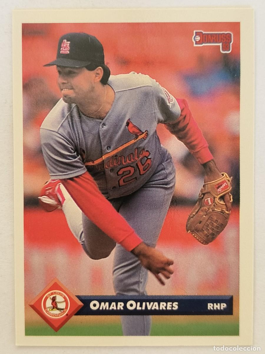 Coleccionismo deportivo: #388 OMAR OLIVARES (ST. LOUIS CARDINALS) BEISBOL MLB 1993 DONRUSS
